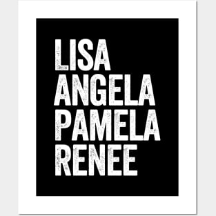 Lisa Angela Pamela Renee Posters and Art